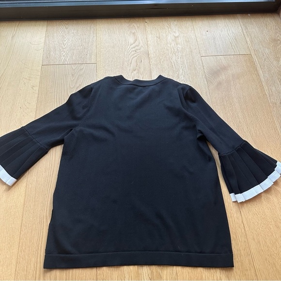 COS Black Light Sweater with White Accents - Picture 12 of 12